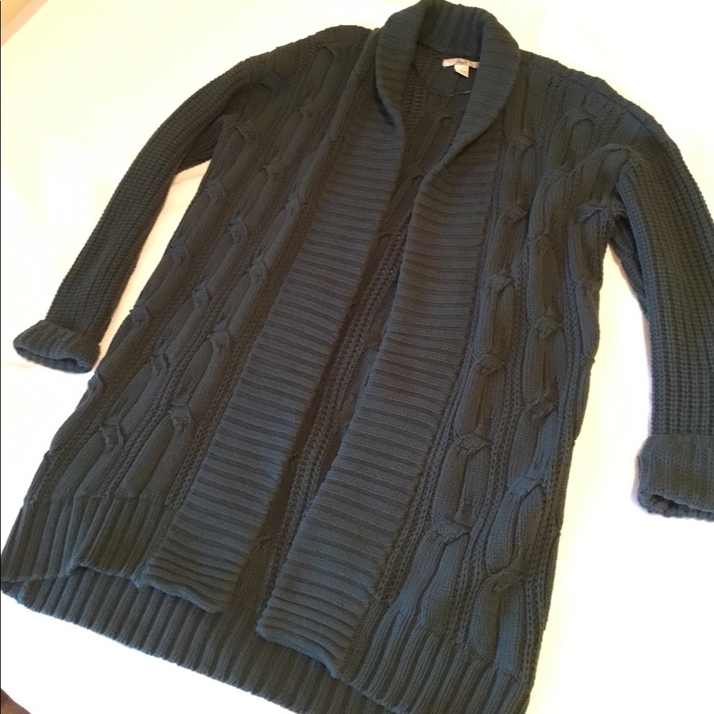 Beautiful Green Bass Cardigan